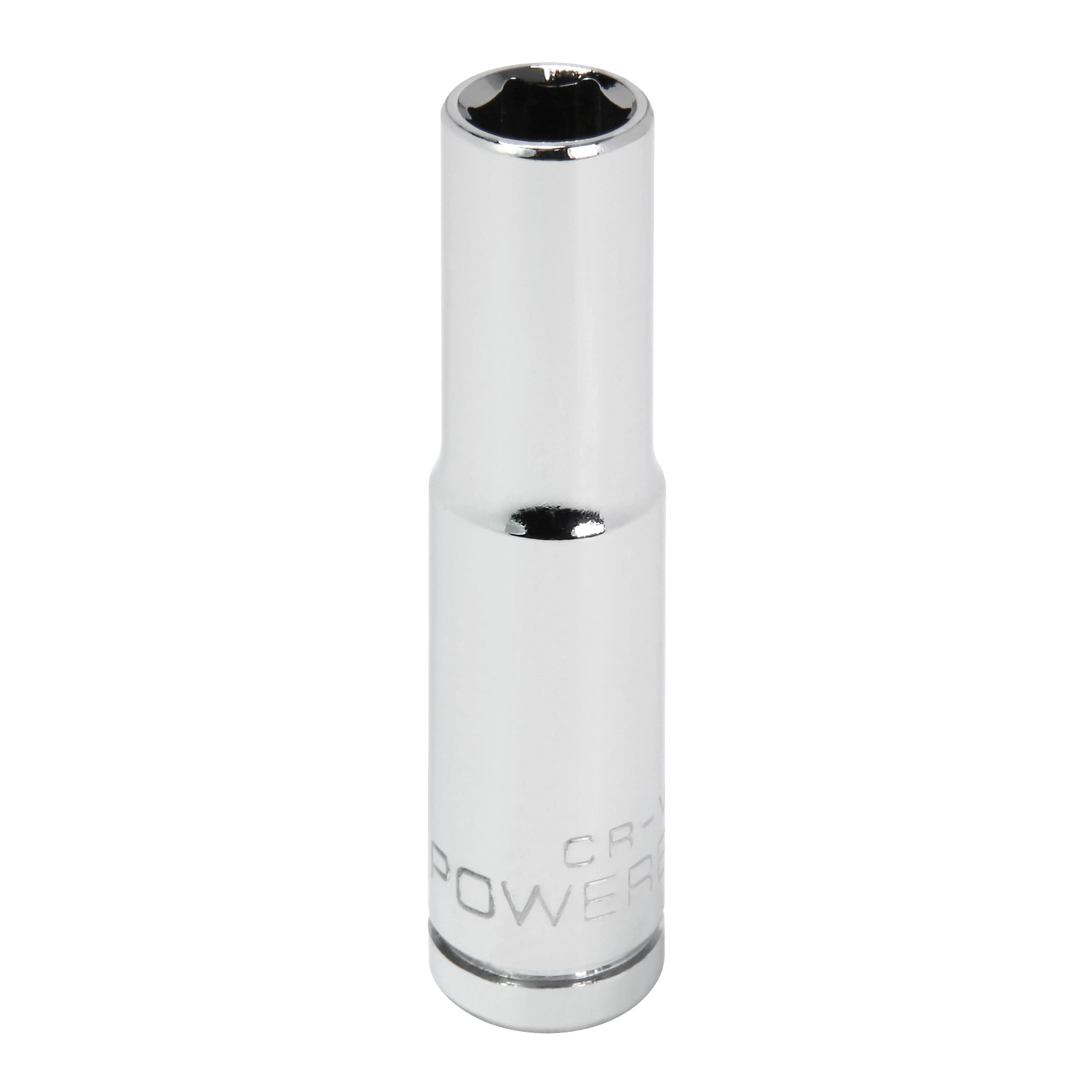 Powerbuilt 1/4 Inch Drive x 9/32 Inch 6 Point Deep Socket - 648292 1 Powerbuilt 1/4 Inch Drive x 9/32 Inch 6 Point Deep Socket - 648292