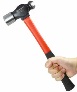 Powerbuilt 32 oz. Ball Pein Hammer With Fiberglass Handle - 648331 -Hot Sale Powerbuilt Shop 648331 32oz 06