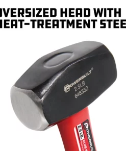 Powerbuilt 2-1/2 Pound Hand Drilling Sledge Hammer - 648332 -Hot Sale Powerbuilt Shop 648332 04