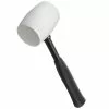 Powerbuilt 16 Ounce White Rubber Mallet - 648336