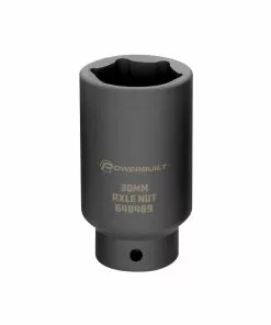 Powerbuilt 1/2 Inch Drive 30mm Axle Nut Socket - 648469