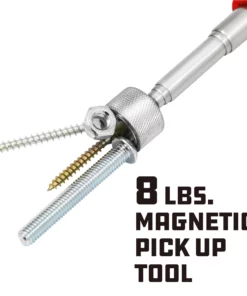Powerbuilt 8 Lb Telescoping Magnetic Grabber Retriever Pickup Tool - 648508 -Hot Sale Powerbuilt Shop 648508 04
