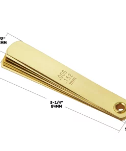 Powerbuilt 6 Blade Non-Magnetic Feeler Gauge - 648519 -Hot Sale Powerbuilt Shop 648519 03