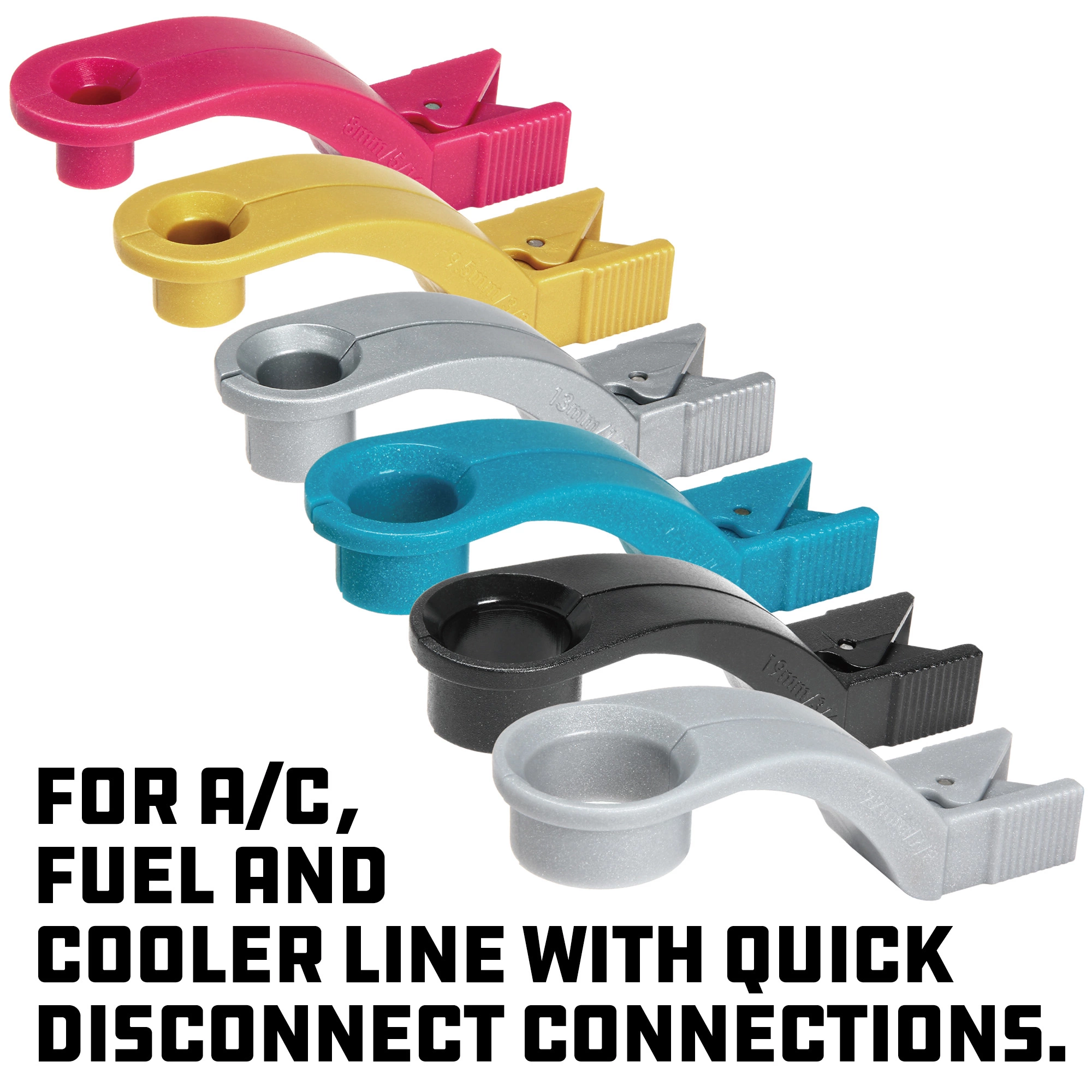 Powerbuilt 6 Pc. Disconnect Tool Set Heater, AC, Cooler Lines - 648551 3 Powerbuilt 6 Pc. Disconnect Tool Set Heater, AC, Cooler Lines - 648551 - Image 3