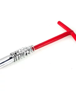 Powerbuilt 13/16"T-Hdl Spring-Load Spark Plug Tool - 648577