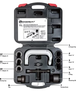 Powerbuilt Upper Control Arm Bushing Service Set - 648604 -Hot Sale Powerbuilt Shop 648604 02