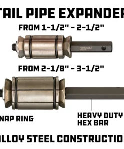 Powerbuilt 4 Piece Exhaust Service Set - 648612 11 Powerbuilt 4 Piece Exhaust Service Set - 648612 -Hot Sale Powerbuilt Shop 648612 05