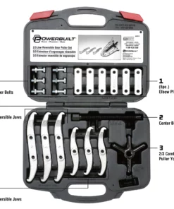 Powerbuilt 2/3 Jaw Gear Puller Set - 648613 -Hot Sale Powerbuilt Shop 648613 02