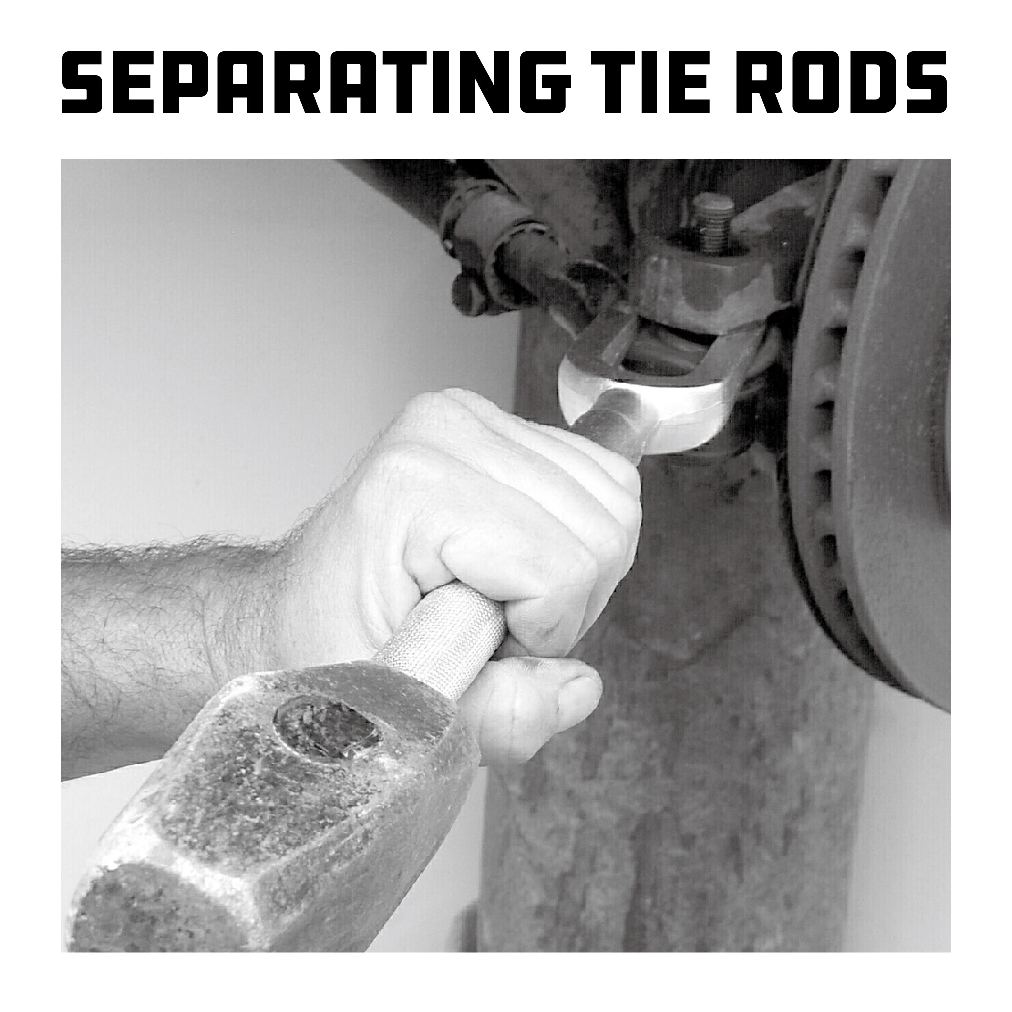 Powerbuilt 5 Piece Tie Rod/Ball Joint Separator Set - 648630 4 Powerbuilt 5 Piece Tie Rod/Ball Joint Separator Set - 648630 - Image 4