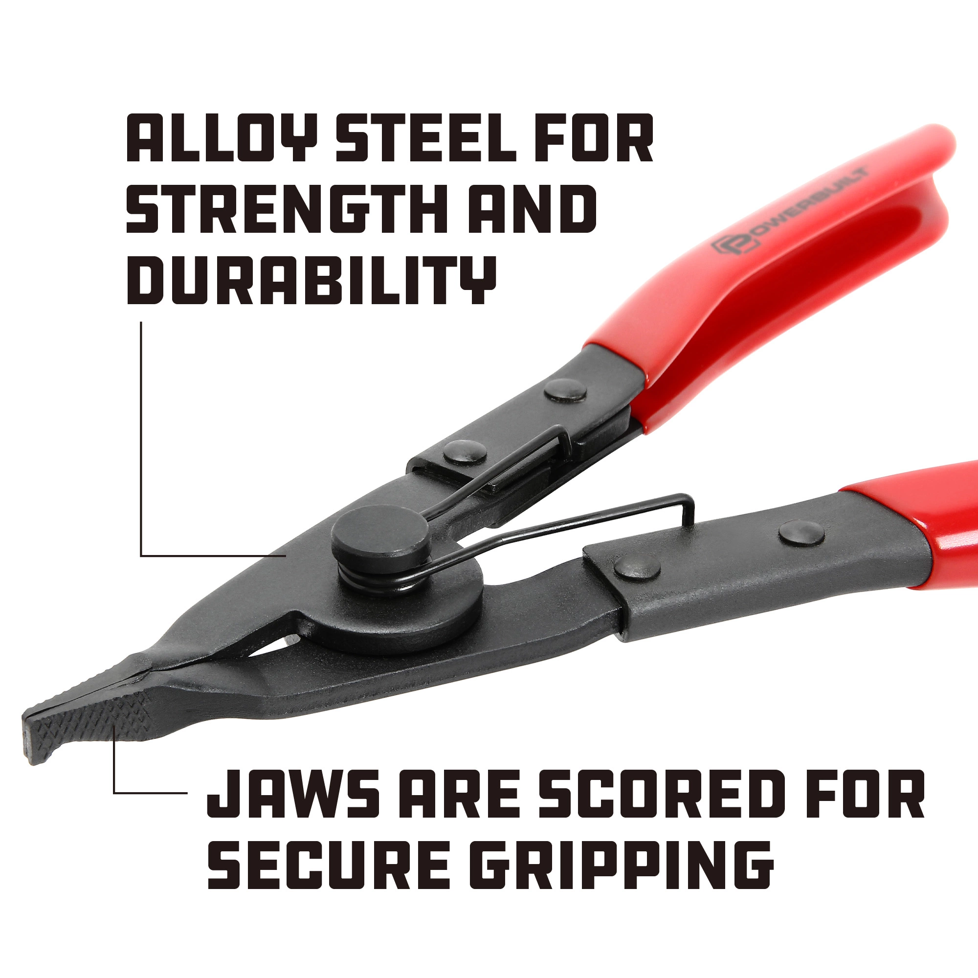 Powerbuilt Internal Snap Ring Pliers - 648633 3 Powerbuilt Internal Snap Ring Pliers - 648633 - Image 3