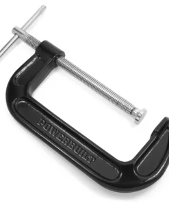 Powerbuilt Heavy Duty 6 in. C-Clamp, Malleable Iron - 648641