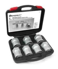 Powerbuilt 7 Piece Wheel Bearing Lock Nut Kit , Ford/ Dodge/ Toyota Trucks -Hot Sale Powerbuilt Shop 648642 01
