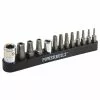 Powerbuilt 13 Pc. Tamper Resistant Star Bit Set, Tamper Torx Bits, T10 to T55