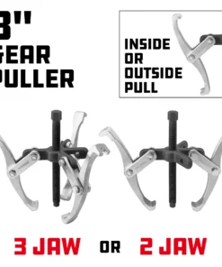 Powerbuilt Heavy Duty 8 in. 3-Jaw Gear Puller, 7 Ton Capacity -Hot Sale Powerbuilt Shop 648721 02201