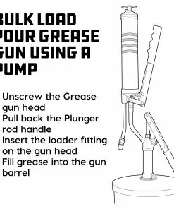 Powerbuilt Mini Pistol Grip Grease Gun - 648755 -Hot Sale Powerbuilt Shop 648755 07