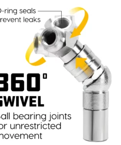 Powerbuilt 360 Degree Grease Gun Swivel Connector - 648759 -Hot Sale Powerbuilt Shop 648759 03