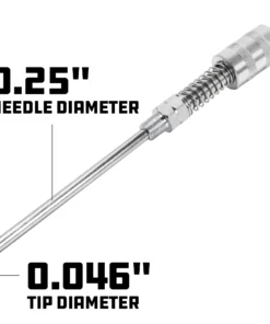Powerbuilt 4 in. Grease Gun Needle Nose Adapter - 648763 -Hot Sale Powerbuilt Shop 648763 03