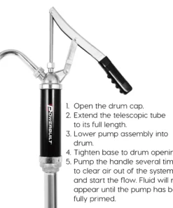 Powerbuilt Lever Action Barrel Pump - 648770 -Hot Sale Powerbuilt Shop 648770 05