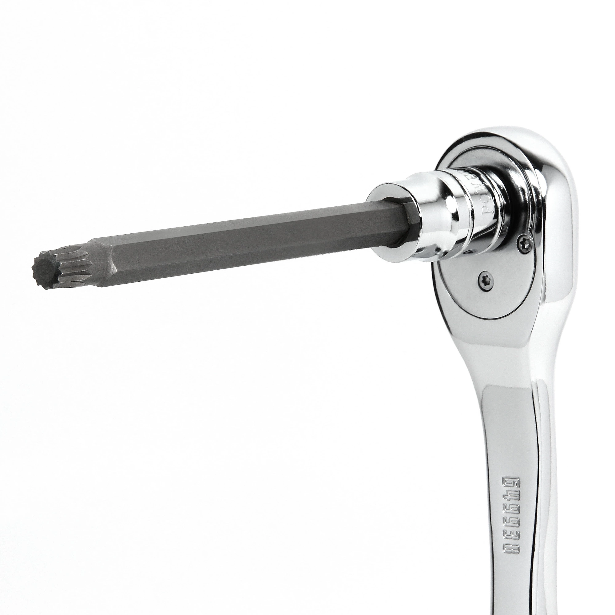 Powerbuilt 1/2 in. Drive 8mm Triple Square 6 in. Long XZN Socket Bit, 12 Point 3 Powerbuilt 1/2 in. Drive 8mm Triple Square 6 in. Long XZN Socket Bit, 12 Point - Image 3