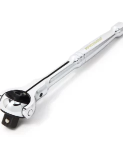 Powerbuilt 3/8 Inch Drive Compact Swivel Head Ratchet - 649941