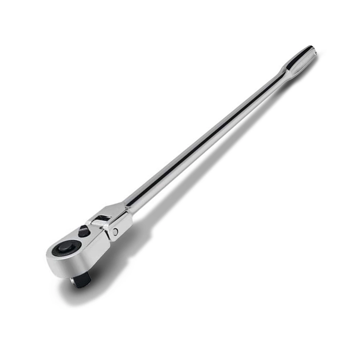 Powerbuilt 3/8 Inch Drive 72 Tooth Pro Tech 17 Inch Long Reach Flex Head Ratchet with Contour Handle - 649953 1 Powerbuilt 3/8 Inch Drive 72 Tooth Pro Tech 17 Inch Long Reach Flex Head Ratchet with Contour Handle - 649953