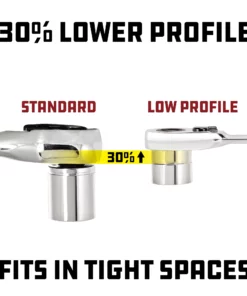 Powerbuilt 3/8 Inch Drive 60 Tooth Low-Profile Ratchet - 649975 6 Powerbuilt 3/8 Inch Drive 60 Tooth Low-Profile Ratchet - 649975 -Hot Sale Powerbuilt Shop 649975 03
