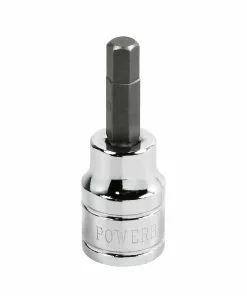 Powerbuilt 3/8 Inch Drive x 6MM Hex Bit Socket - 640556