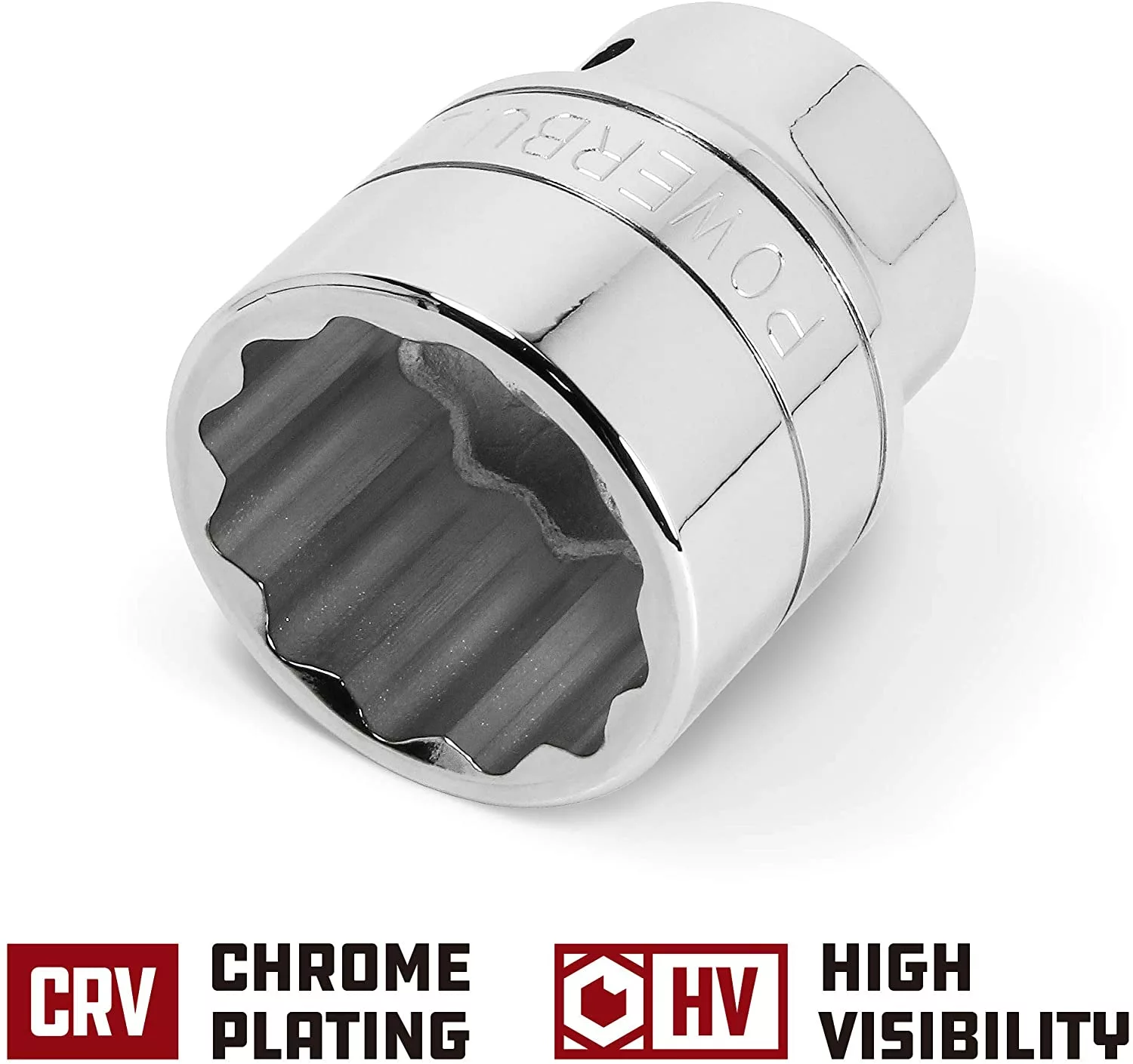 Powerbuilt 943245 3/4-Inch Drive 12 Point 42mm Socket 3 Powerbuilt 943245 3/4-Inch Drive 12 Point 42mm Socket - Image 3