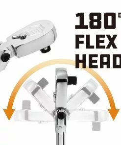 Powerbuilt 1/4 Inch Drive 72 Tooth Sealed Head Flex Ratchet - 649933 -Hot Sale Powerbuilt Shop 72t20flex20head20ratchet 03 1