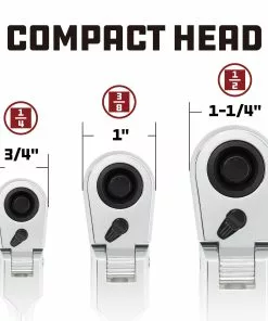 Powerbuilt 3/8 Inch Drive 72 Tooth Pro Tech 17 Inch Long Reach Flex Head Ratchet with Contour Handle - 649953 11 Powerbuilt 3/8 Inch Drive 72 Tooth Pro Tech 17 Inch Long Reach Flex Head Ratchet with Contour Handle - 649953 -Hot Sale Powerbuilt Shop 72t20protech20flex20ratchet 04 6