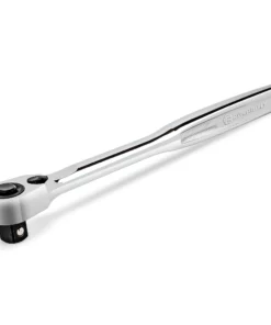 Powerbuilt 3/8 Inch Drive 72 Tooth Pro Tech Ratchet with Contour Handle - 649969