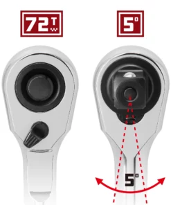 Powerbuilt 1/2 Inch Drive72 Tooth Pro Tech Ratchet with Contour Handle - 649970 10 Powerbuilt 1/2 Inch Drive72 Tooth Pro Tech Ratchet with Contour Handle - 649970 -Hot Sale Powerbuilt Shop 72t20protech20ratchet 03 2