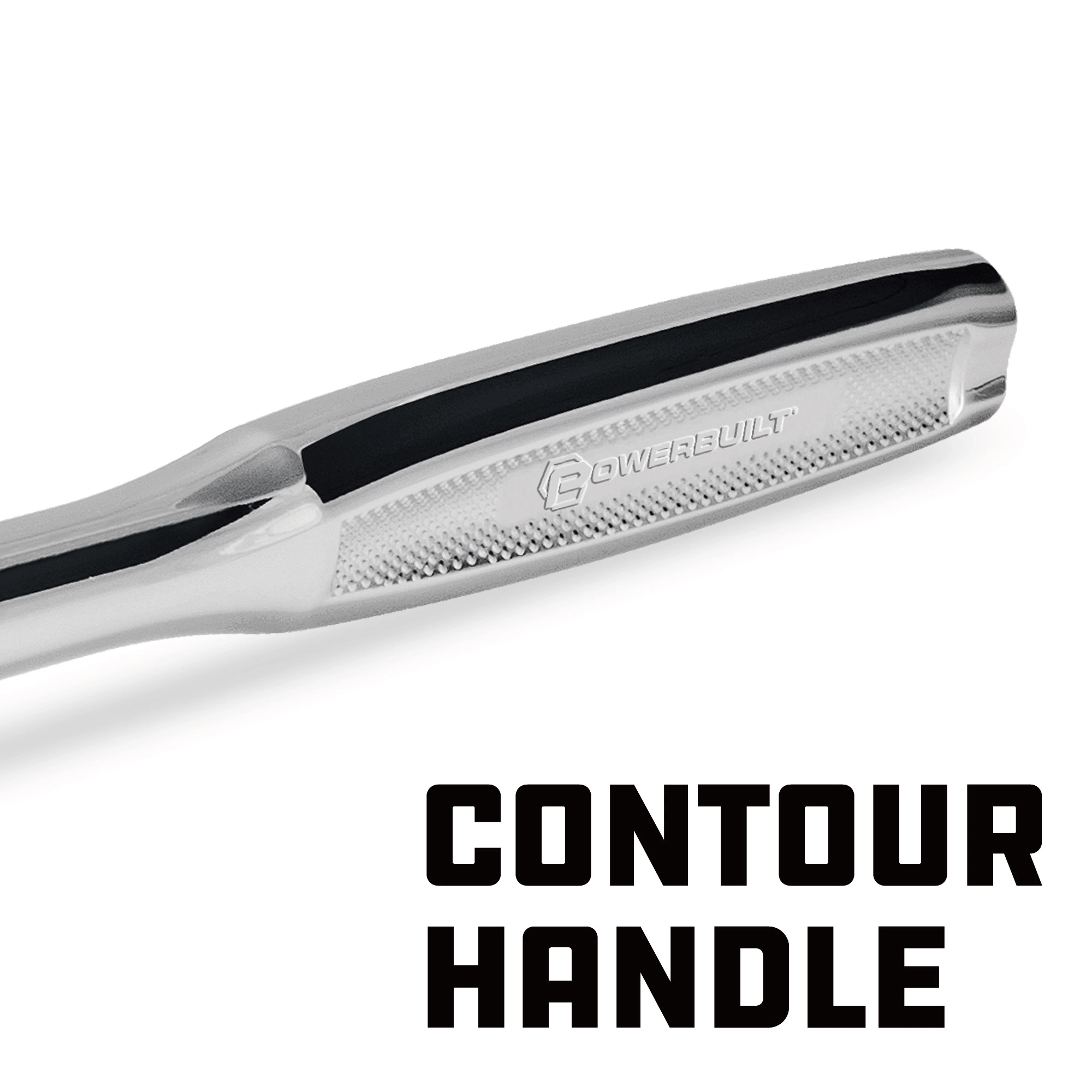 Powerbuilt 1/2 Inch Drive72 Tooth Pro Tech Ratchet with Contour Handle - 649970 6 Powerbuilt 1/2 Inch Drive72 Tooth Pro Tech Ratchet with Contour Handle - 649970 - Image 6