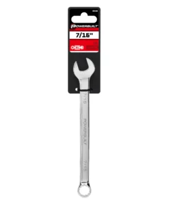 Powerbuilt 7/16 Inch Fully Polished Long Pattern SAE Combination Wrench - 640440 11 Powerbuilt 7/16 Inch Fully Polished Long Pattern SAE Combination Wrench - 640440 -Hot Sale Powerbuilt Shop 7 1620 03