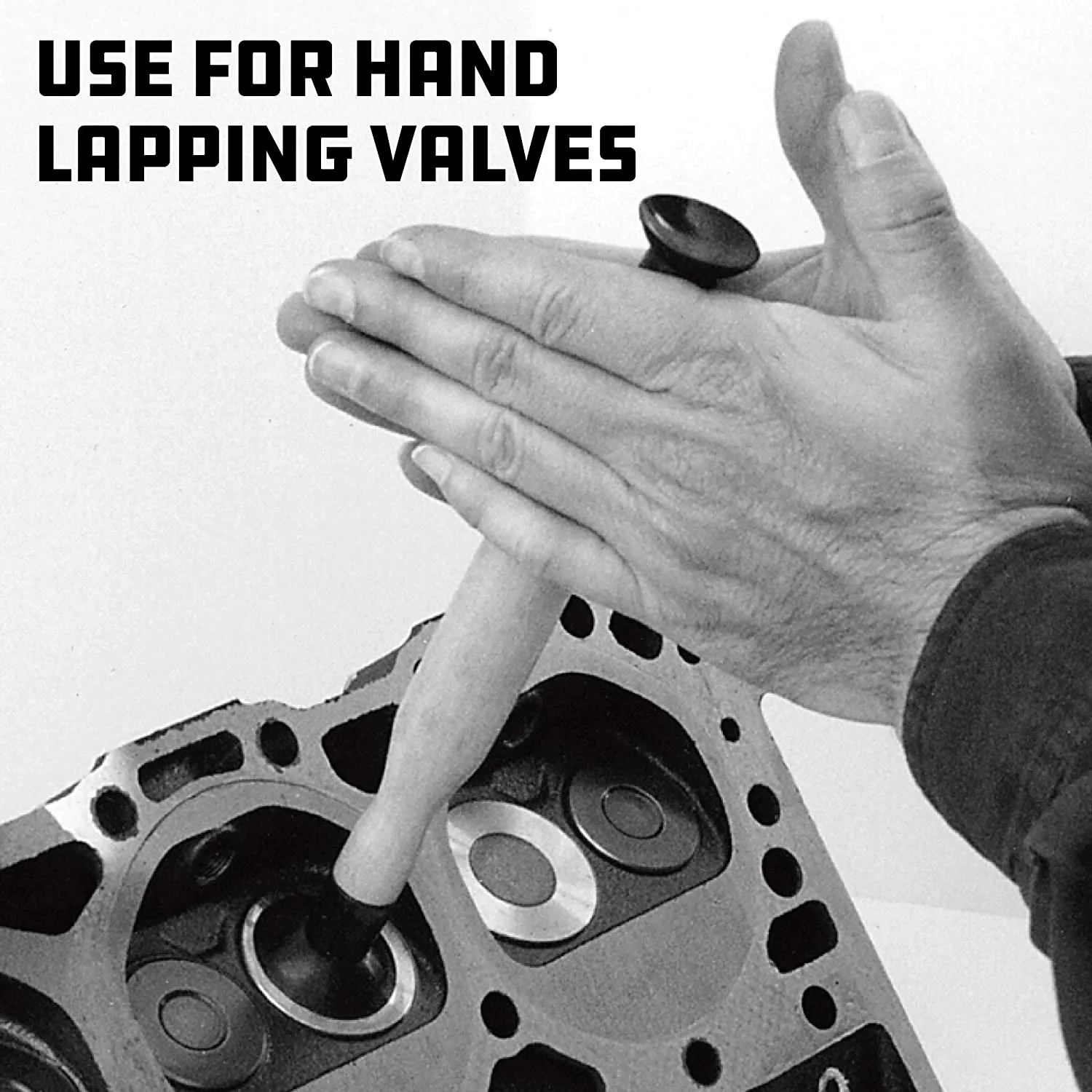 Powerbuilt 648448 2 pc Double Cup Valve Grinder 5 Powerbuilt 648448 2 pc Double Cup Valve Grinder - Image 5