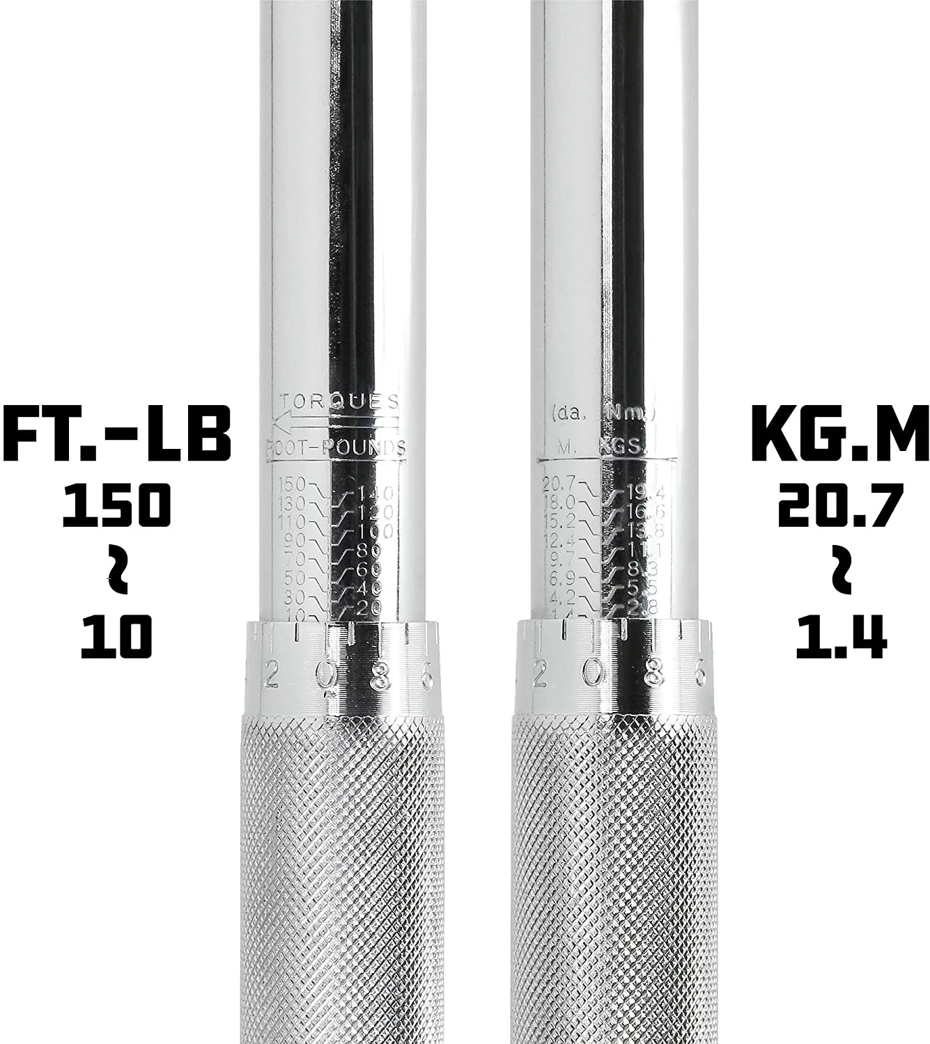 Powerbuilt 644999 1/2-Inch Drive Click Micrometer Torque Wrench 5 Powerbuilt 644999 1/2-Inch Drive Click Micrometer Torque Wrench - Image 5