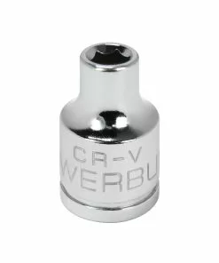 Powerbuilt 3/8 in. Drive x 6mm 6 Point Metric Socket - 940021