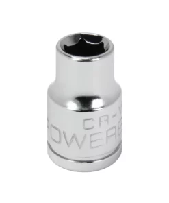 Powerbuilt 3/8 in. Drive x 9mm 6 Point Metric Socket - 940024