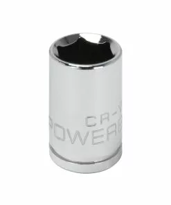 Powerbuilt 3/8 in. Drive x 12mm 6 Point Metric Socket 12mm - 940027