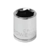 Powerbuilt 3/8 in. Drive x 17mm 6 Point Metric Socket - 940032
