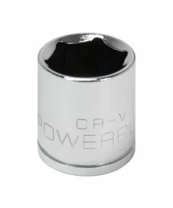 Powerbuilt 3/8 in. Drive x 18mm 6 Point Metric Socket - 940033