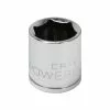 Powerbuilt 3/8 in. Drive x 19mm 6 Point Metric Socket - 940034