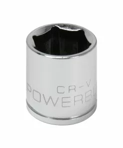 Powerbuilt 3/8 in. Drive x 19mm 6 Point Metric Socket - 940034
