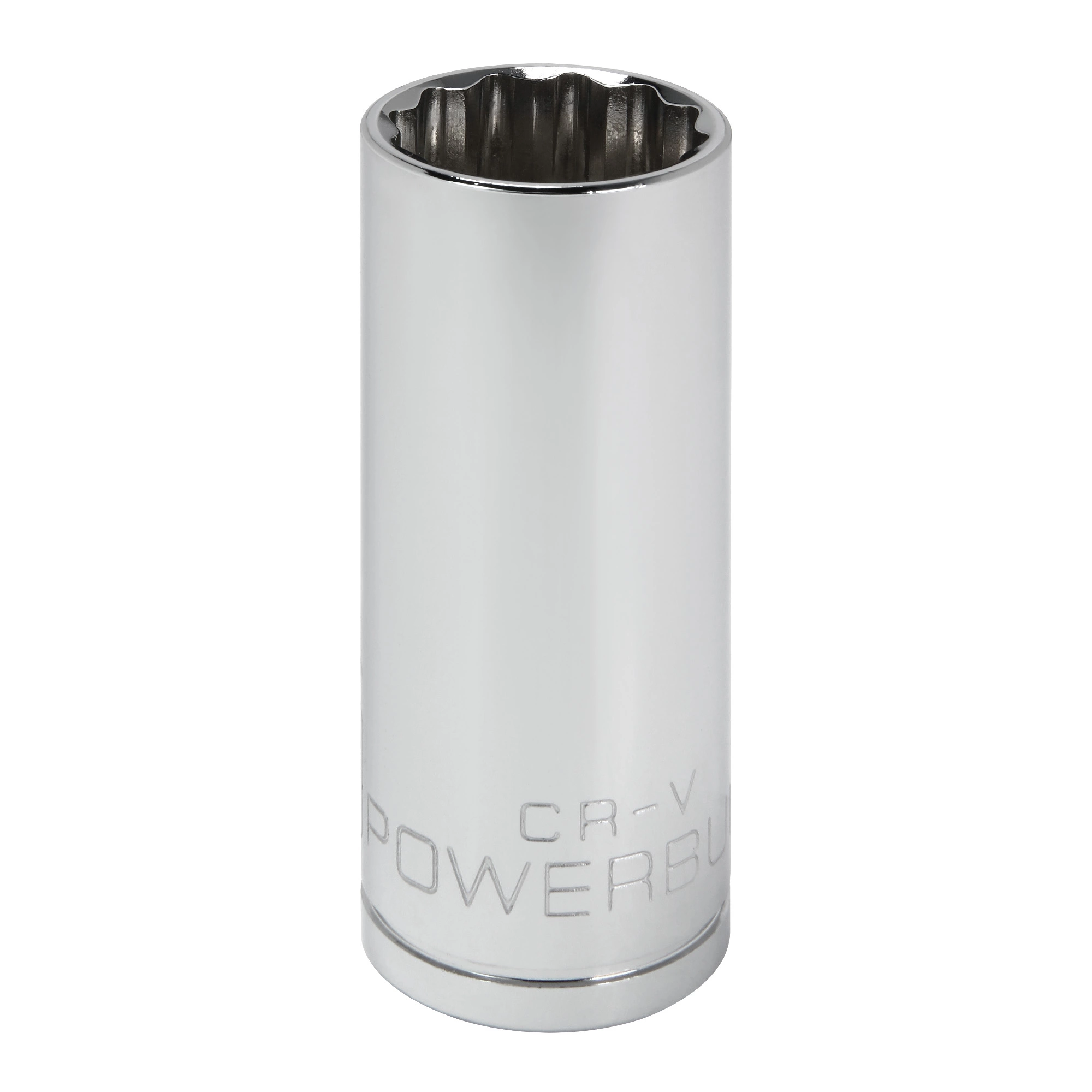 Powerbuilt 3/8 in. Drive x 3/4 in. 12 Point SAE Deep Socket - 940050 1 Powerbuilt 3/8 in. Drive x 3/4 in. 12 Point SAE Deep Socket - 940050