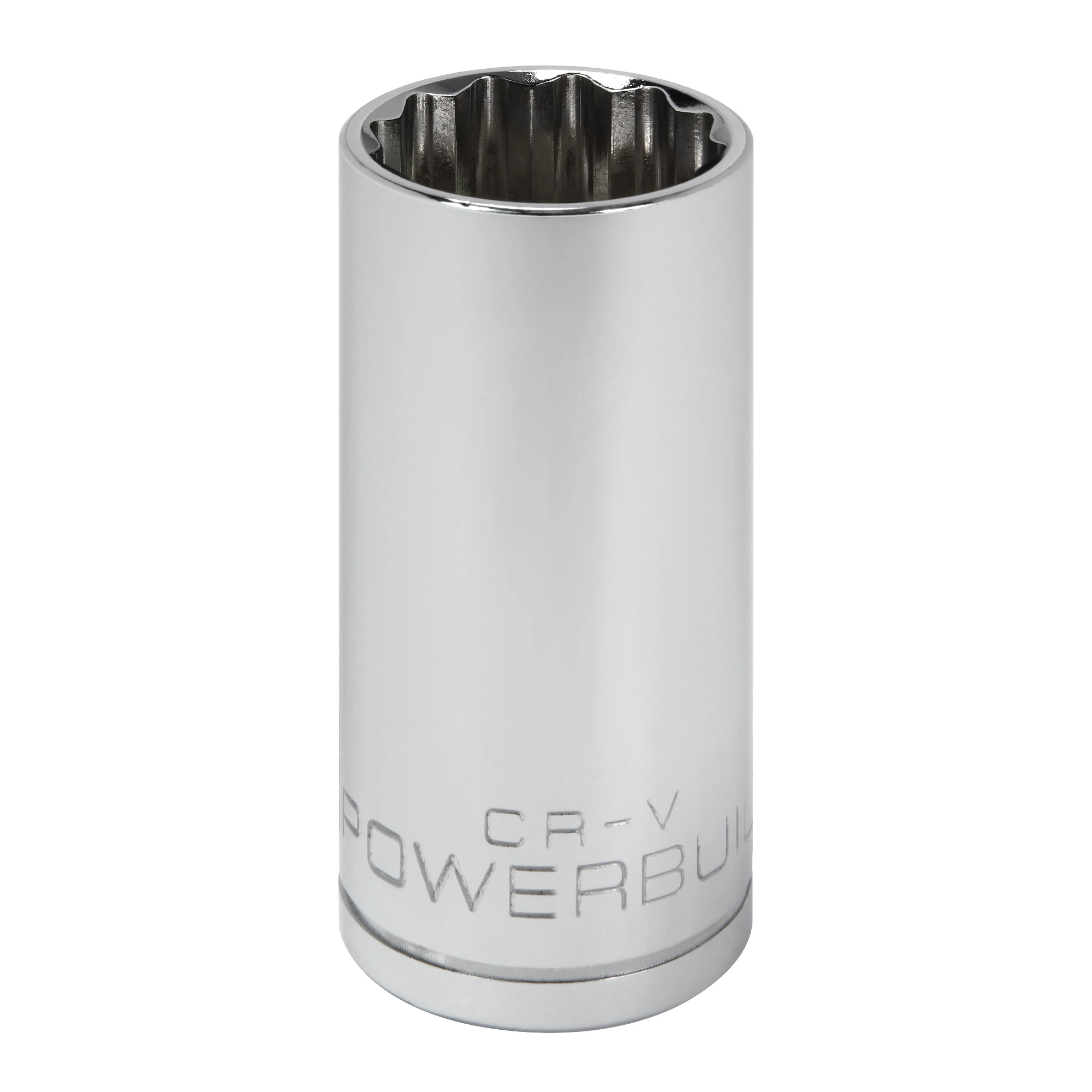 Powerbuilt 3/8 in. Drive x 7/8 in. 12 Point Metric Deep Well Socket - 940052 1 Powerbuilt 3/8 in. Drive x 7/8 in. 12 Point Metric Deep Well Socket - 940052