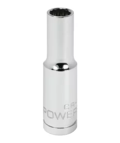 Powerbuilt 3/8 in. Drive x 9mm 12 Point Metric Deep Socket - 940059