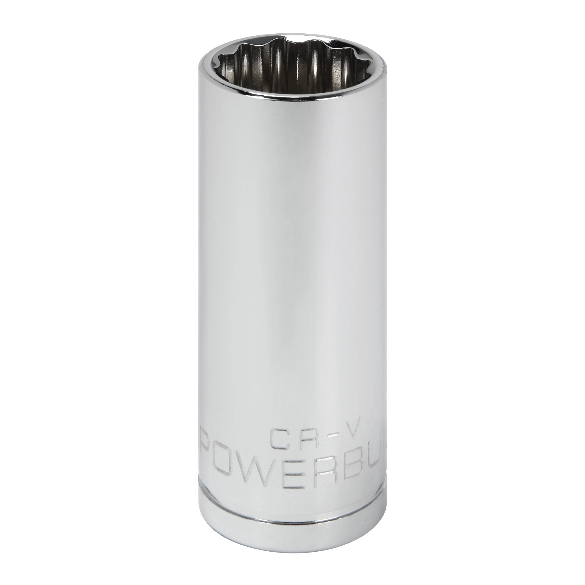 Powerbuilt 3/8 in. Drive x 17mm 12 Point Metric Deep Socket - 940067 1 Powerbuilt 3/8 in. Drive x 17mm 12 Point Metric Deep Socket - 940067