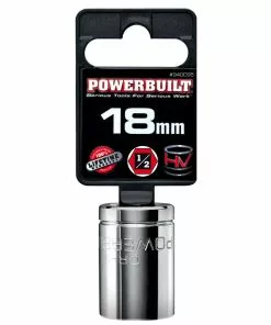 Powerbuilt 1/2" Dr. 18Mm 6Pt Socket - 940095