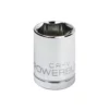 Powerbuilt 1/2 Inch Drive x 21MM Socket 6 Point - 940098