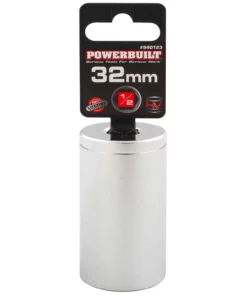 Powerbuilt 1/2 Inch Drive 32 MM 6 Point Deep Socket - 940123 -Hot Sale Powerbuilt Shop 940123v1